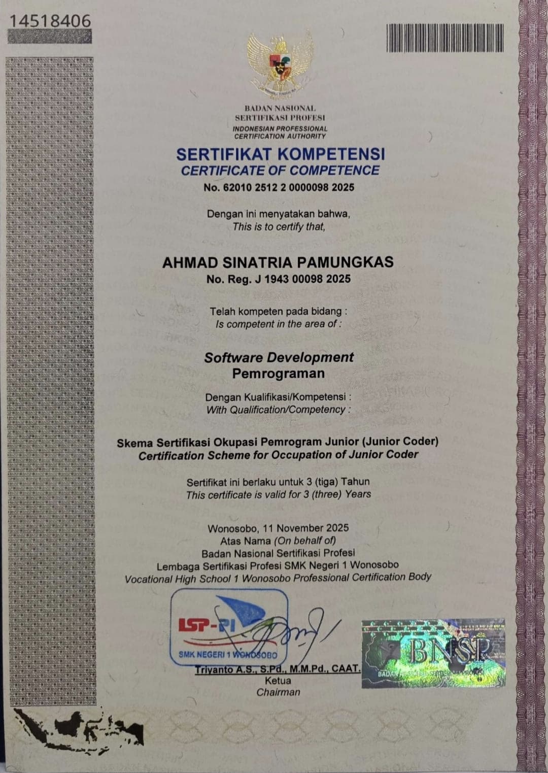 Junior Coder (Software Development)